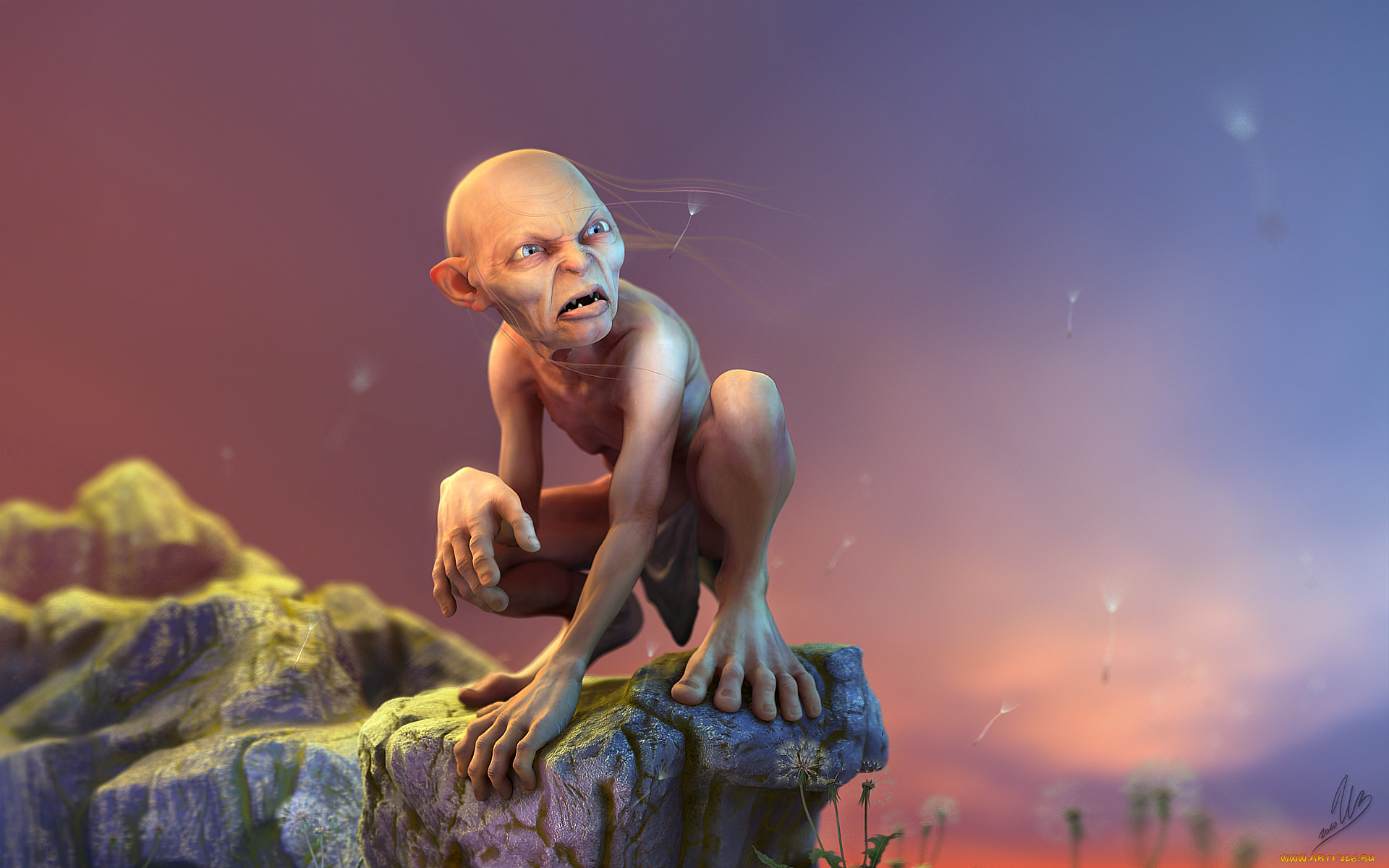 the, lord, of, rings, , gollum, 